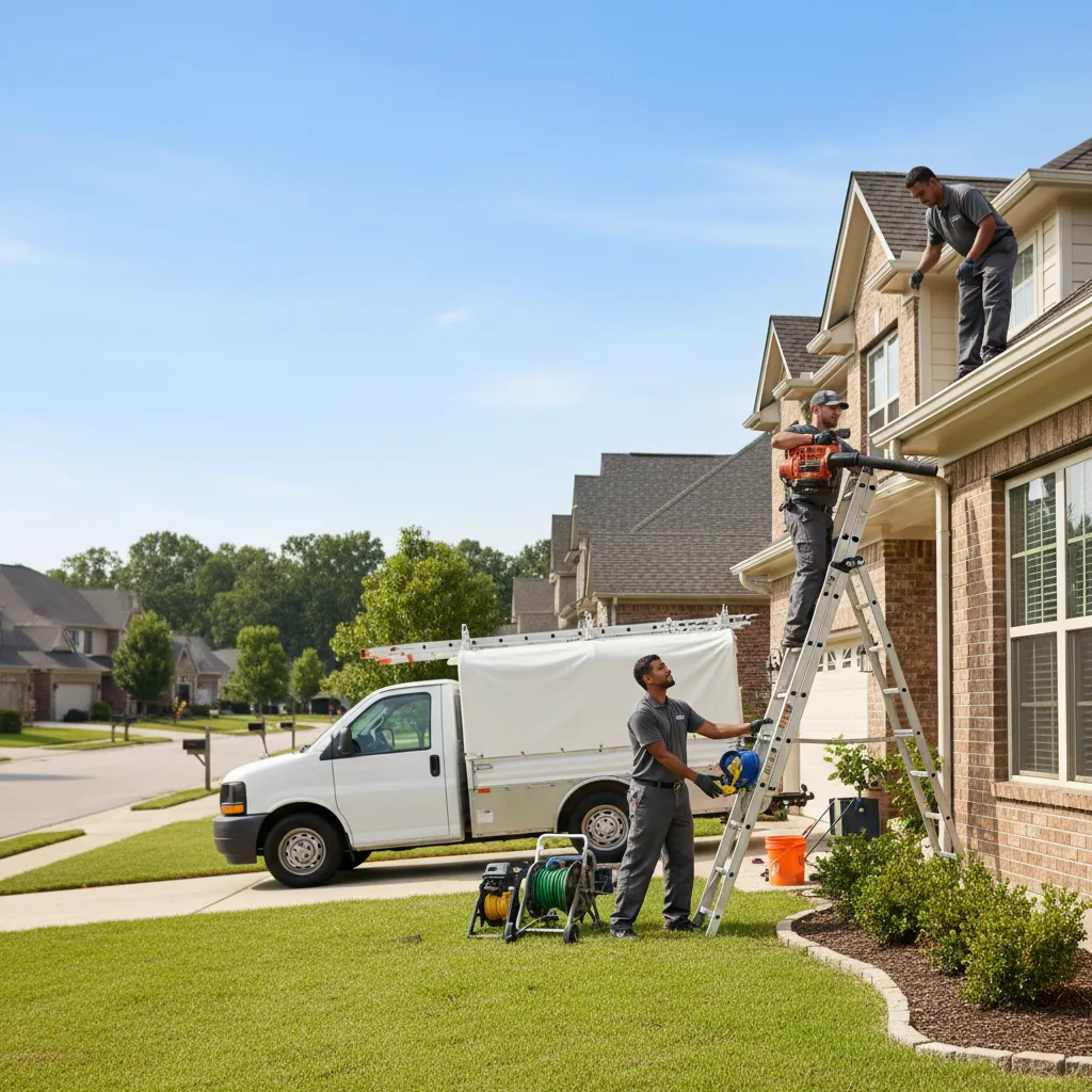 Home Gutter Service in Walshville, IL near me